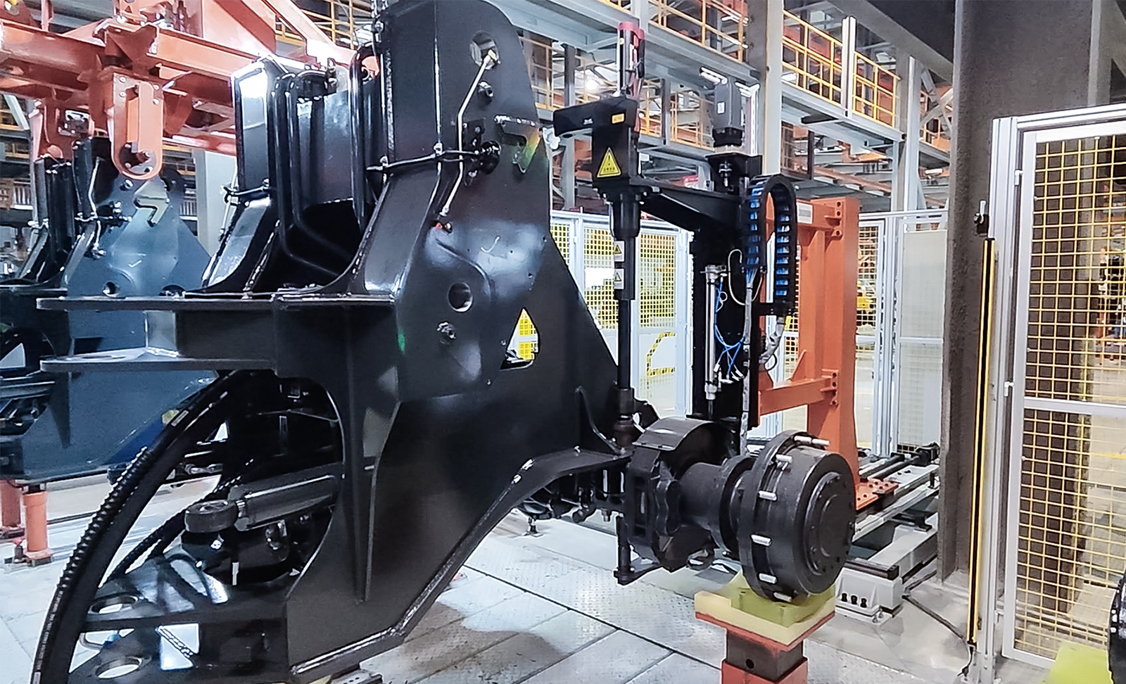 AI視覺引導(dǎo)螺栓擰緊 | 某大型工程機(jī)械廠