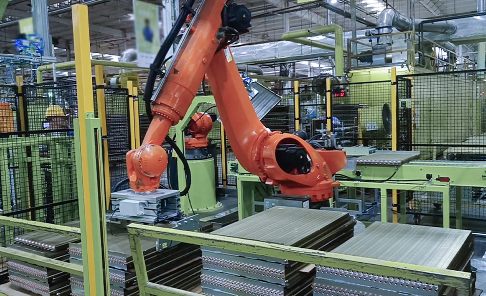 AI視覺引導冷凝器上料 | 某國內頭部家電制造商