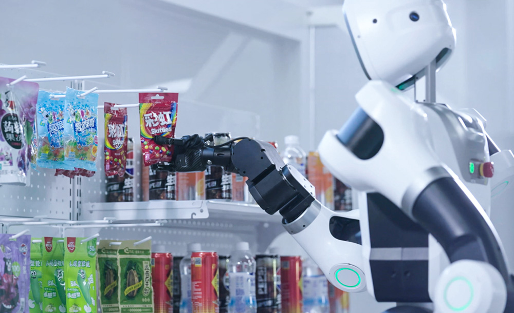 真實貨品泛化操作，“無人化”自主作業，梅卡曼德人形機器人自主取貨方案全新發布