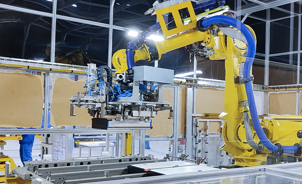 梅卡曼德“眼+腦”助力鋰電池模組柔性上下料/裝配，驅動產線智能化升級