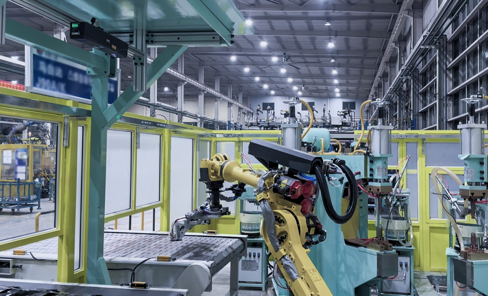 AI視覺引導反光鈑金件精準上料焊接 | 某大型汽車零部件廠