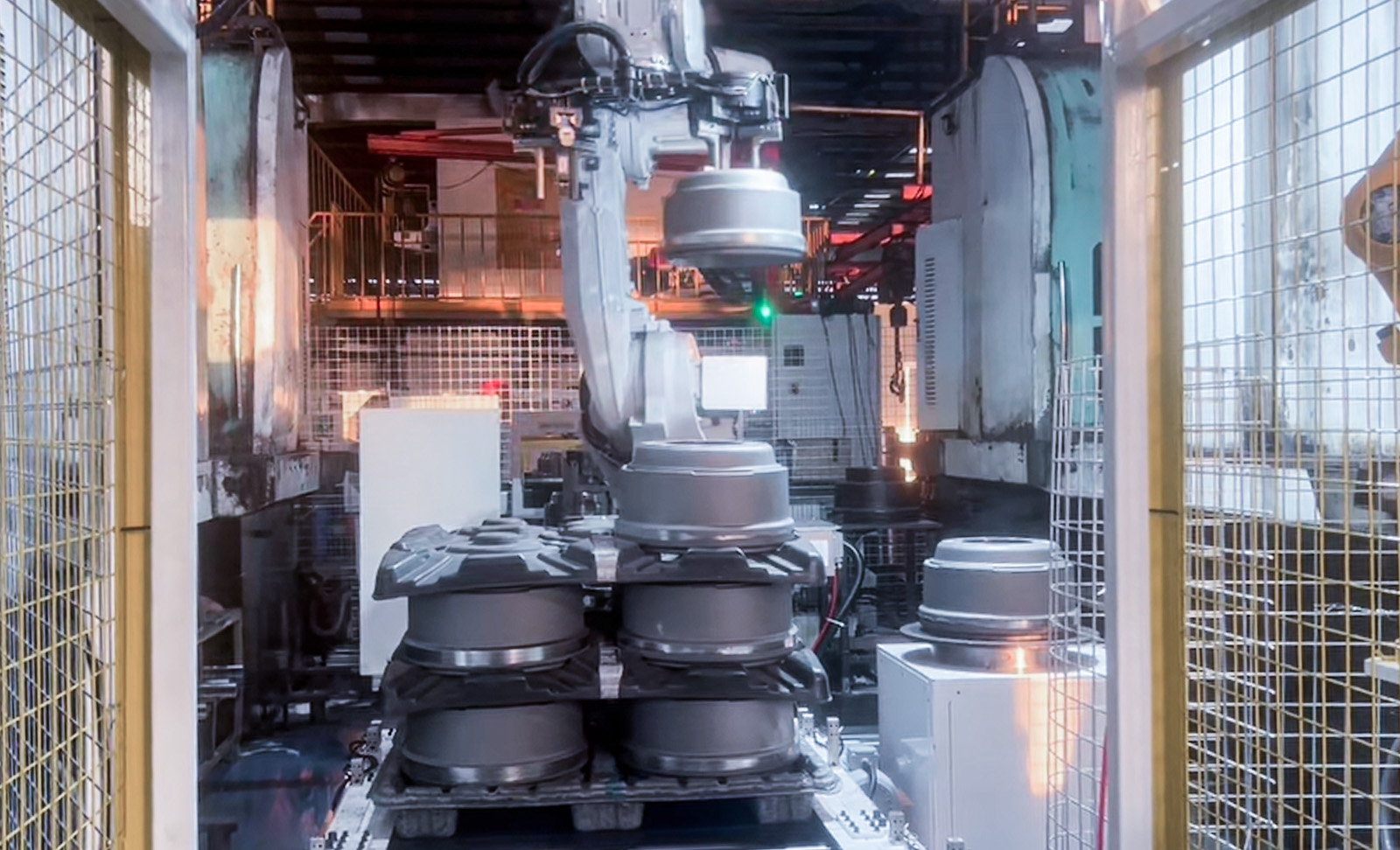 AI視覺引導汽車制動鼓自主上料加工 | 某大型汽車零部件廠