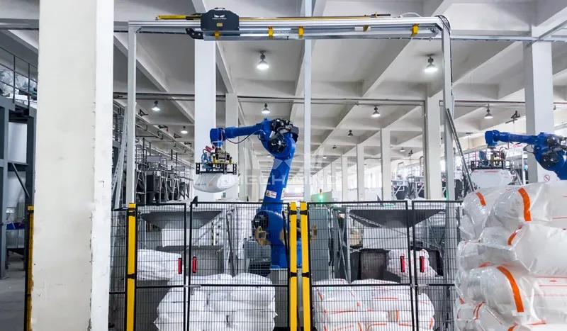 梅卡曼德案例集錦 | 物流行業視覺引導拆碼垛應用