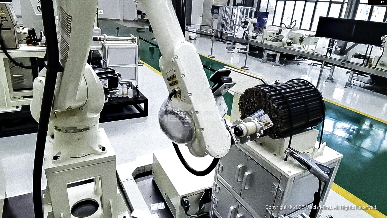 AI視覺(jué)引導(dǎo)捆鋼筋端面打標(biāo)計(jì)數(shù)| 某大型鋼鐵制造廠