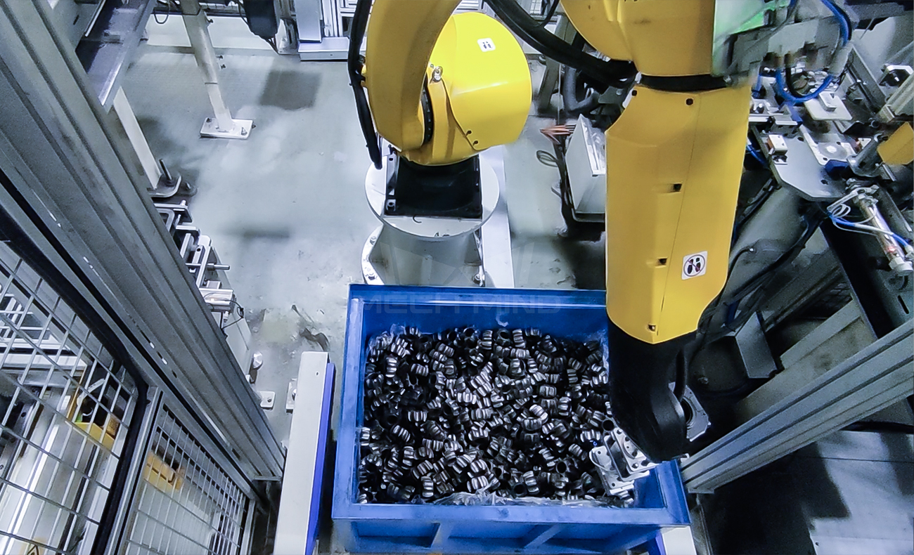 AI視覺引導內星輪抓取上料 | 某大型汽車零部件廠